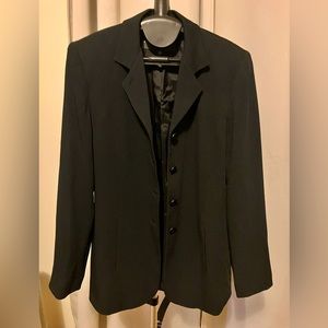 Black vintage lighweight blazer